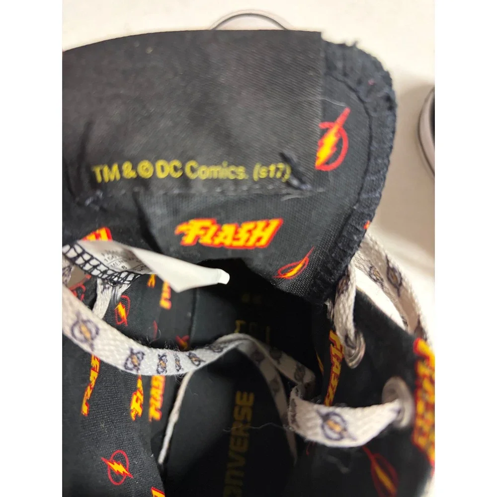 Converse Chuck Taylor All Star DC Comics The Flash High Top Sneakers Men 8 WN 10 - Picture 9 of 11
